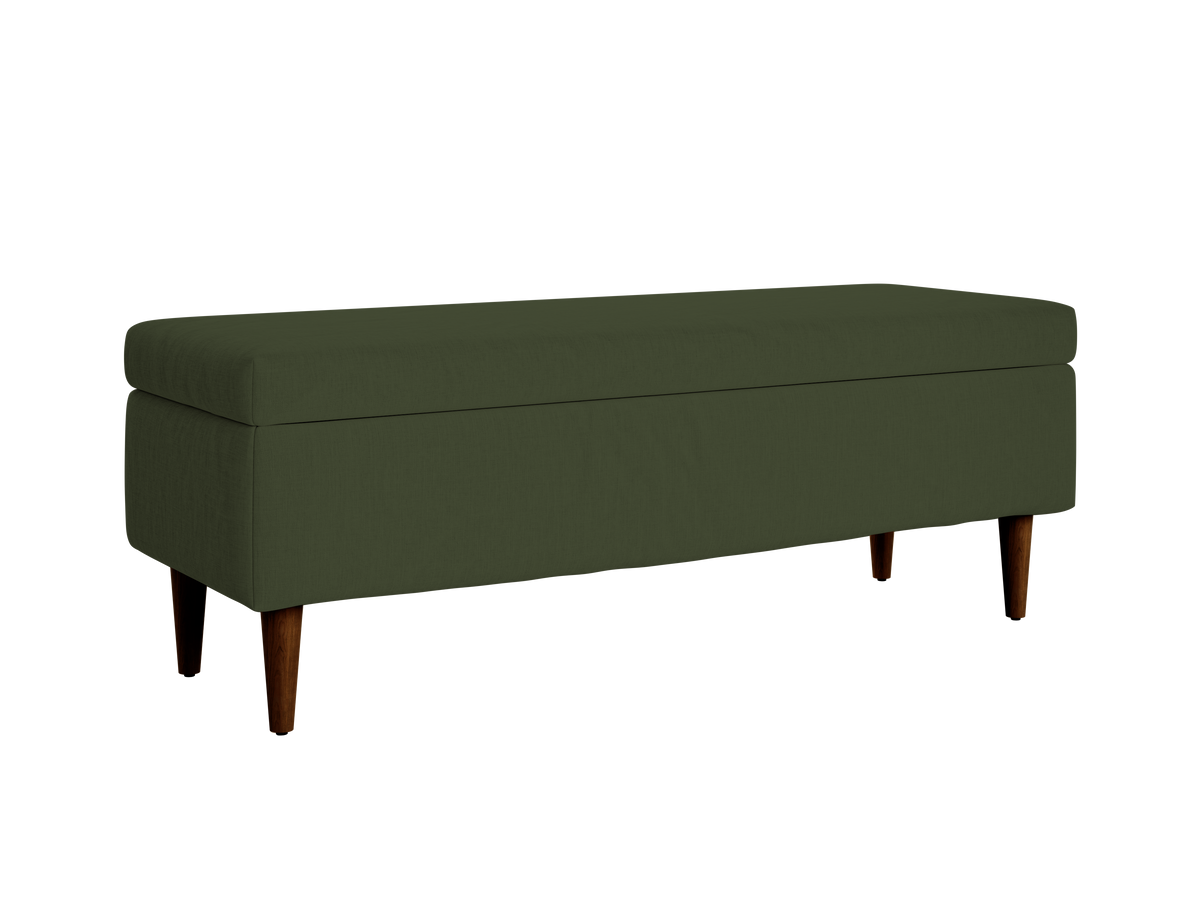 The Essential Storage Bench | Hemp Blend