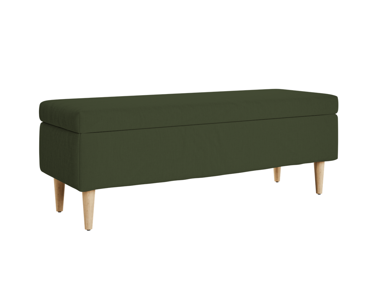 The Essential Storage Bench | Hemp Blend