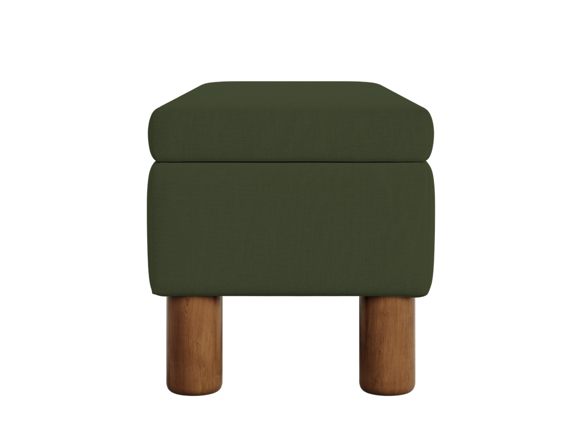The Essential Storage Bench | Hemp Blend