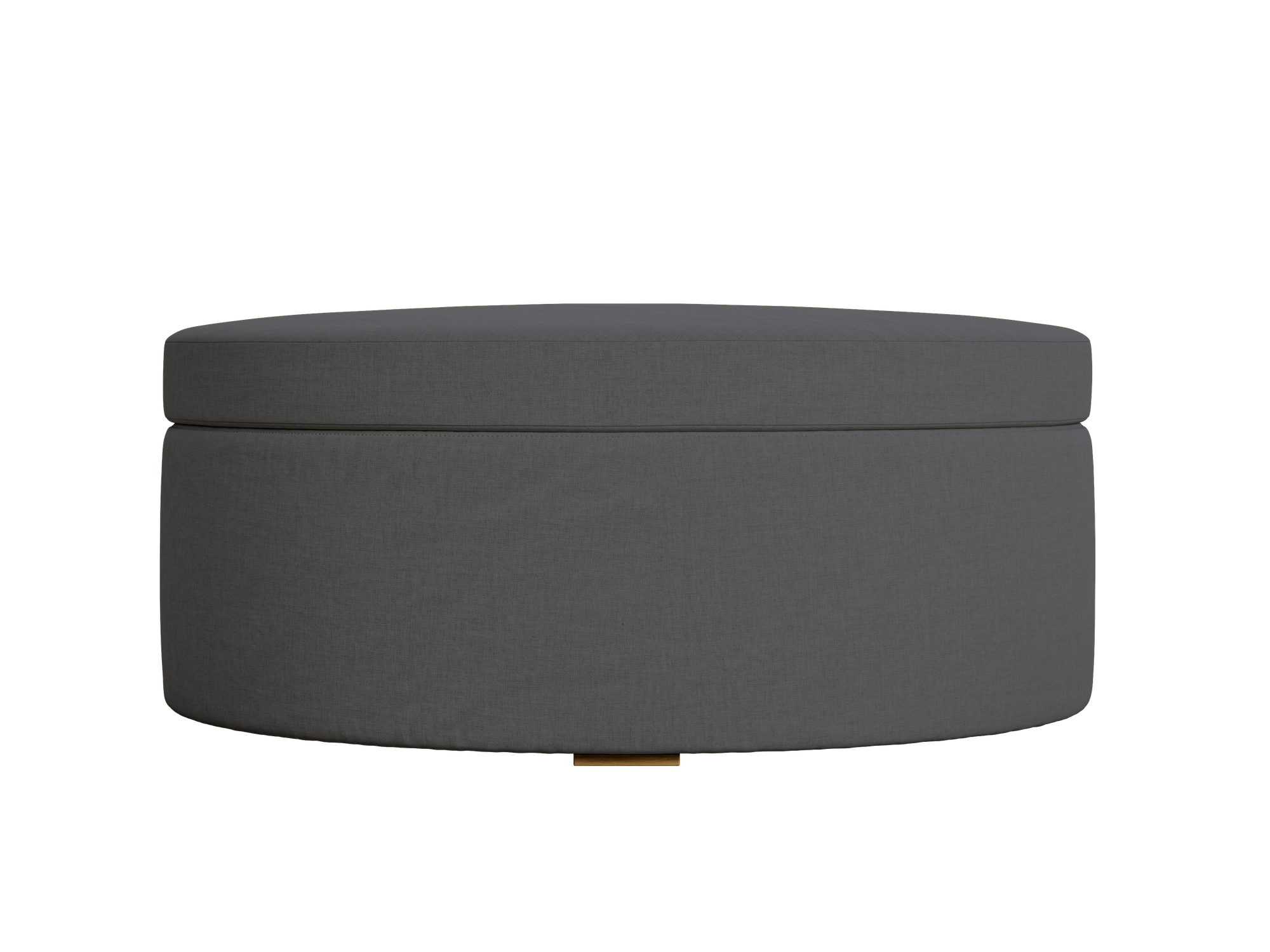 The Evergreen Storage Ottoman | Hemp