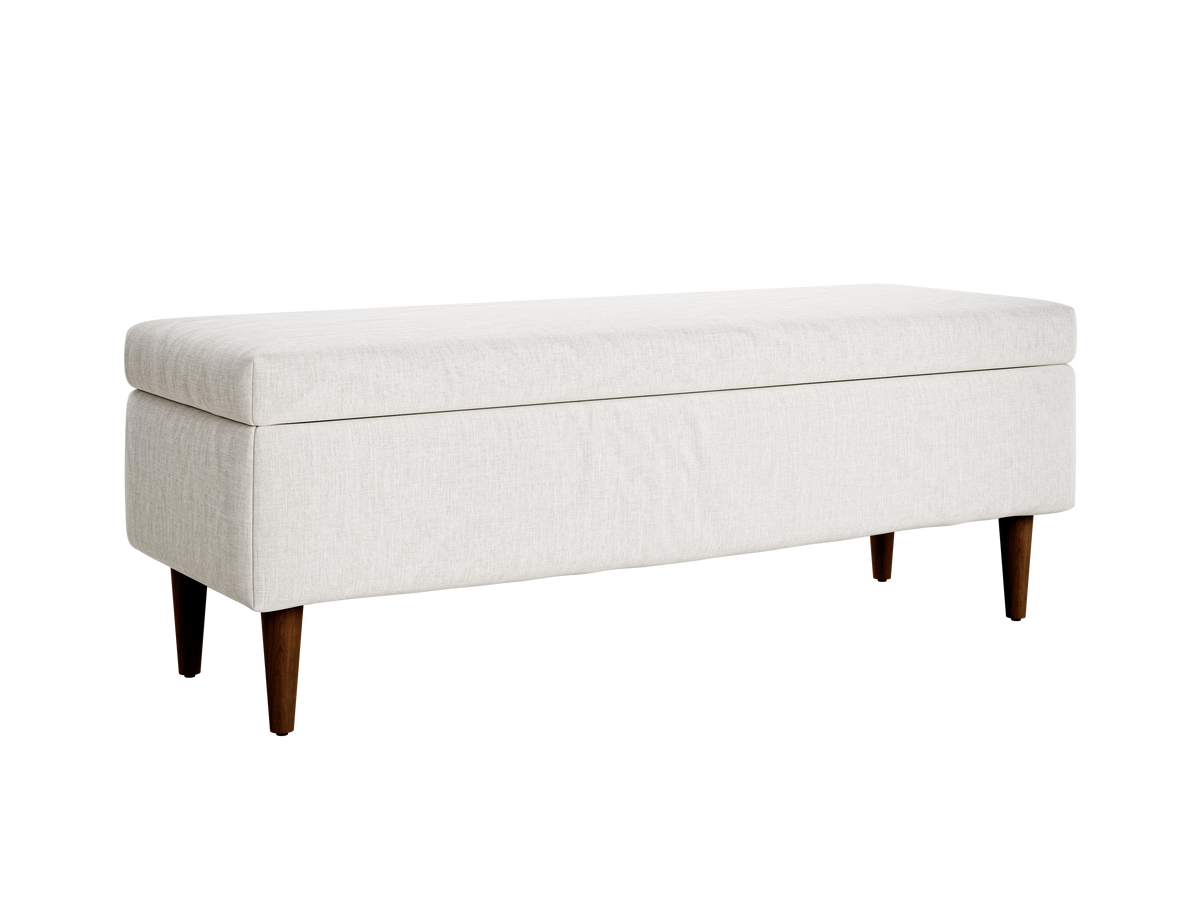 The Essential Storage Bench | Hemp Blend