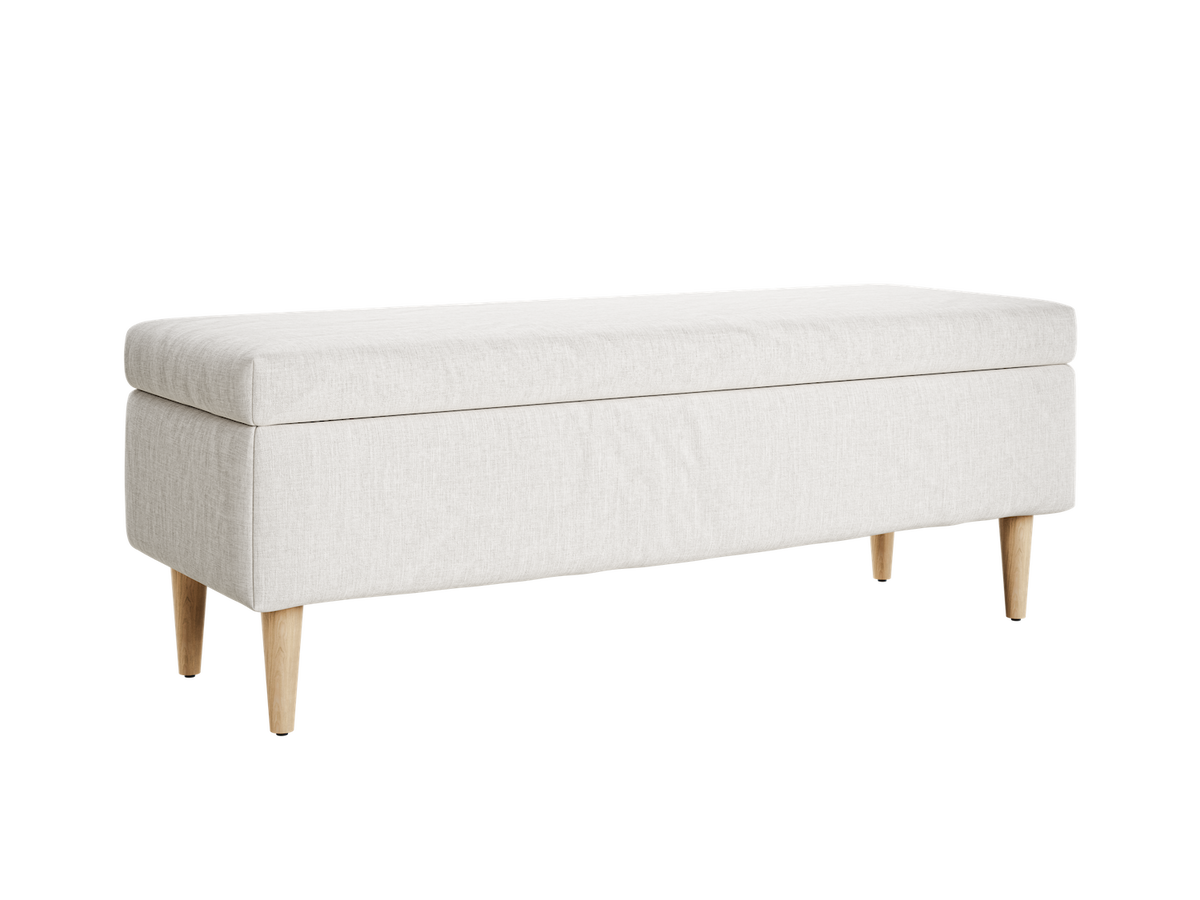 The Essential Storage Bench | Hemp Blend