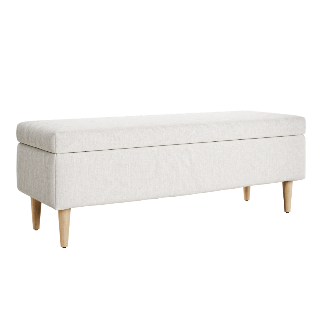 The Essential Storage Bench | Hemp Blend