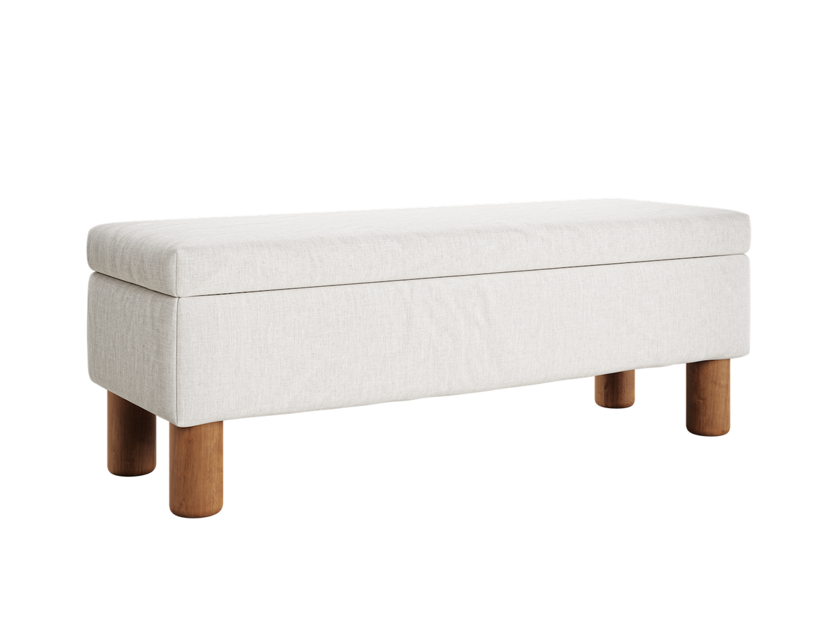 The Essential Storage Bench | Hemp Blend