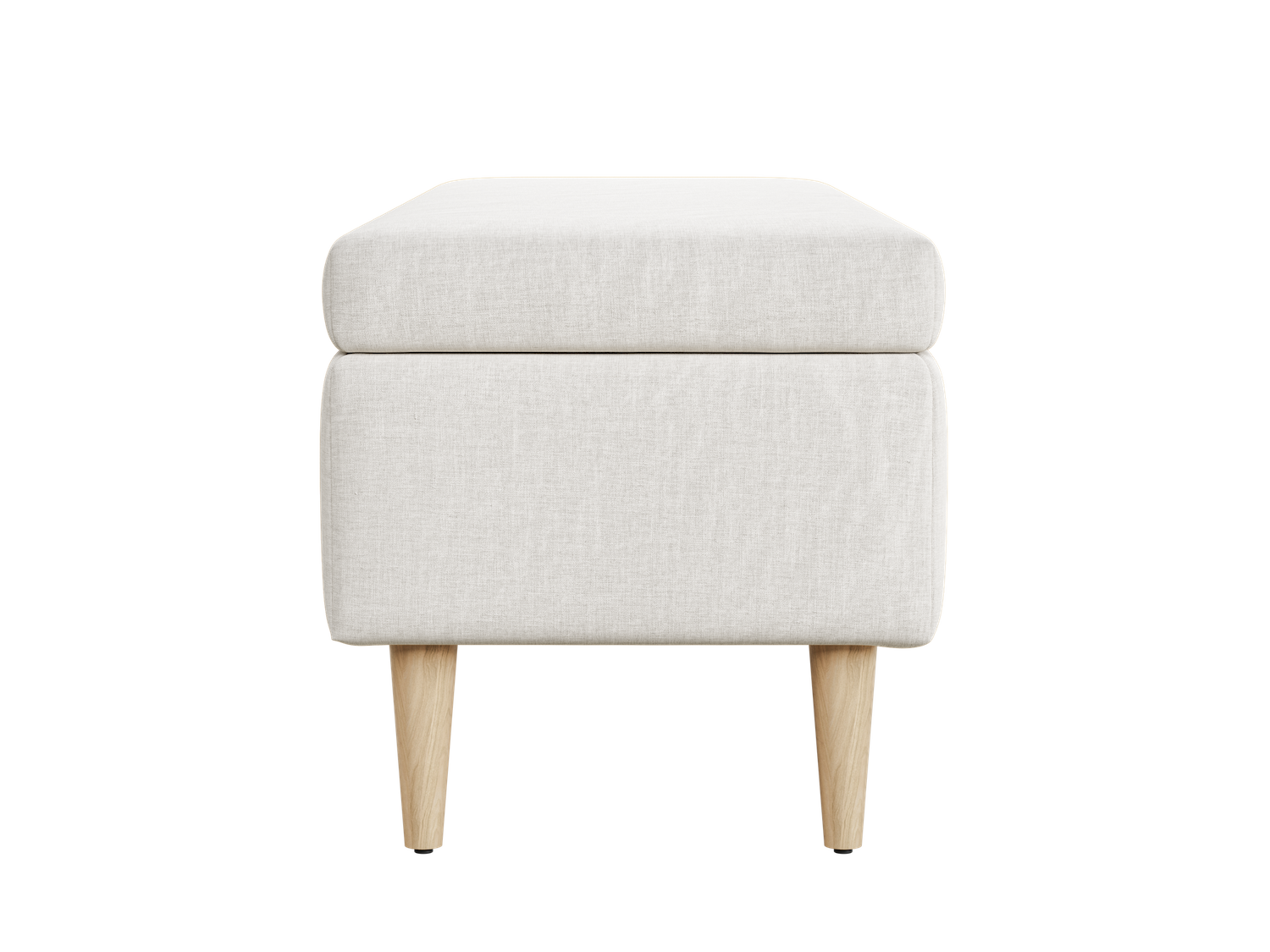 The Essential Storage Bench | Hemp Blend