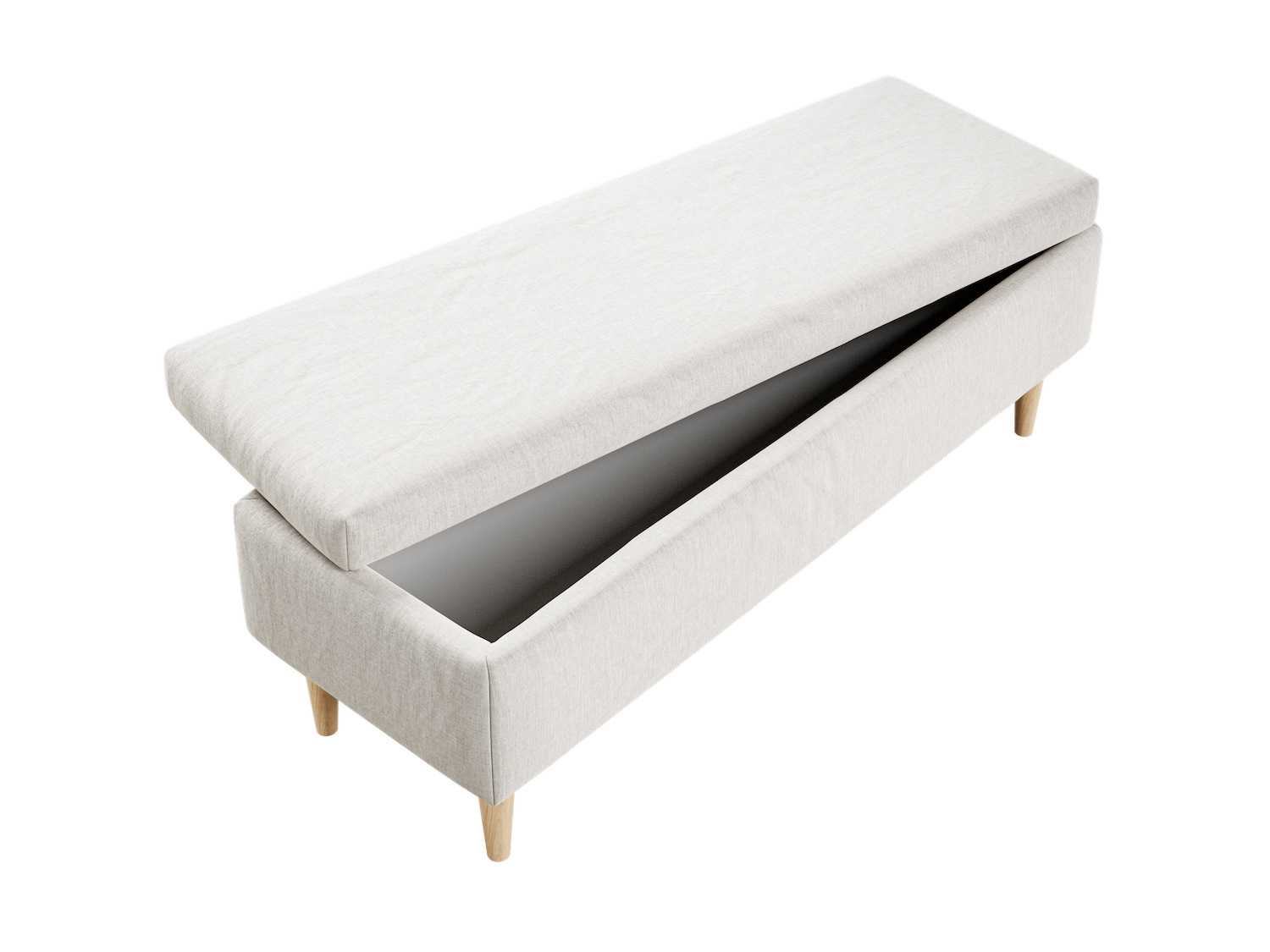 The Essential Storage Bench | Hemp Blend