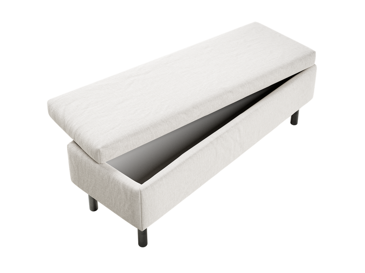 The Essential Storage Bench | Hemp Blend