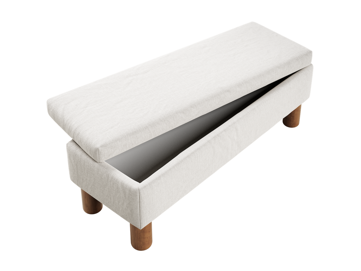 The Essential Storage Bench | Hemp Blend