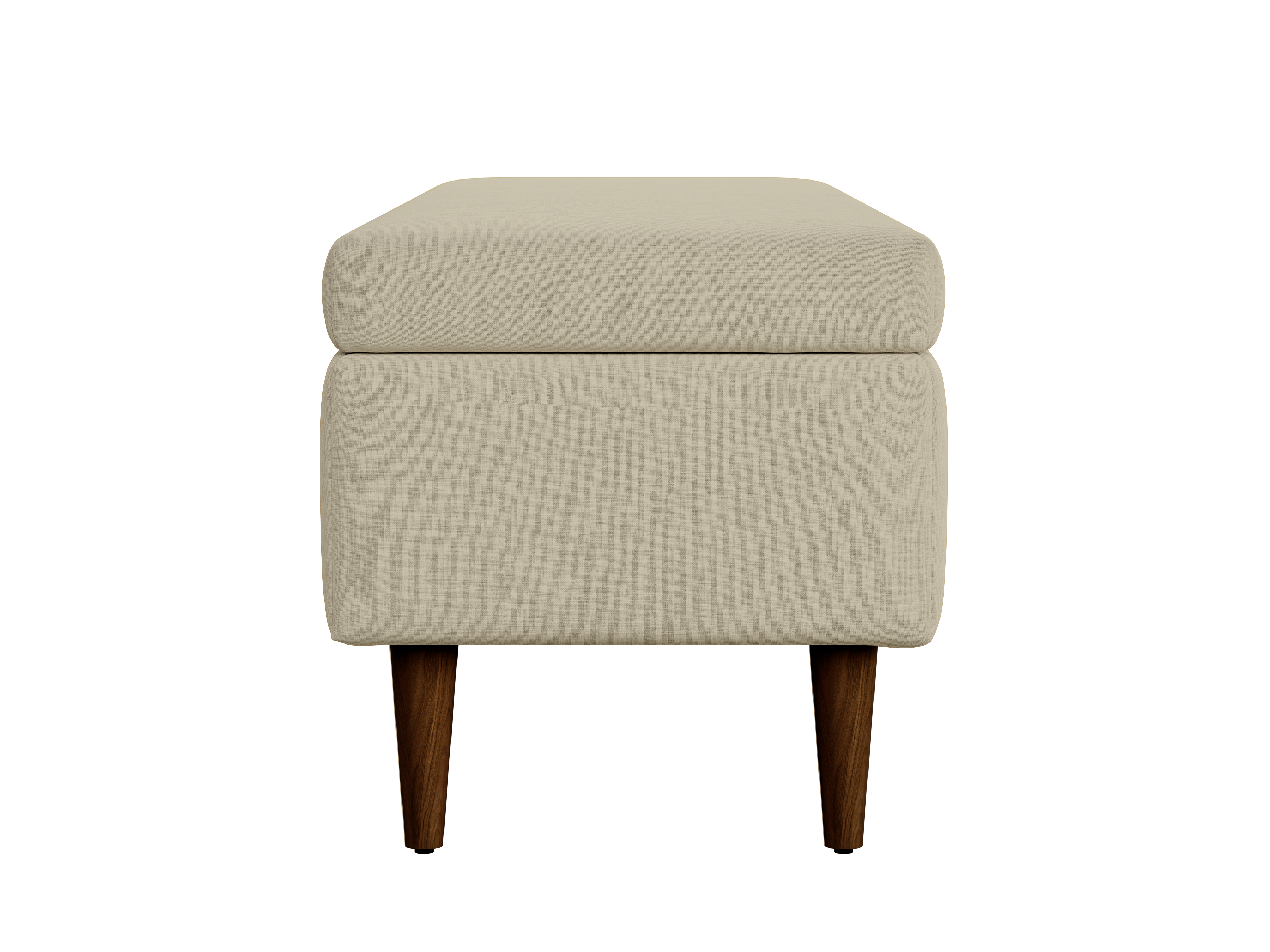The Essential Storage Bench | Hemp Blend