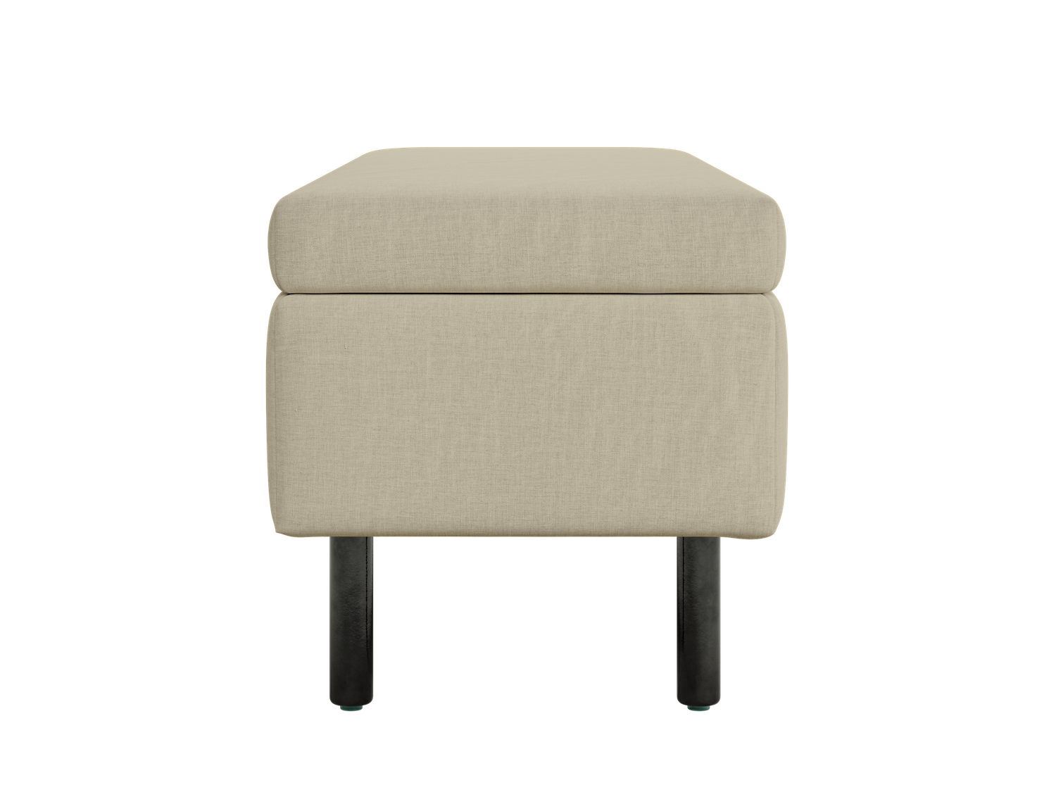 The Essential Storage Bench | Hemp Blend