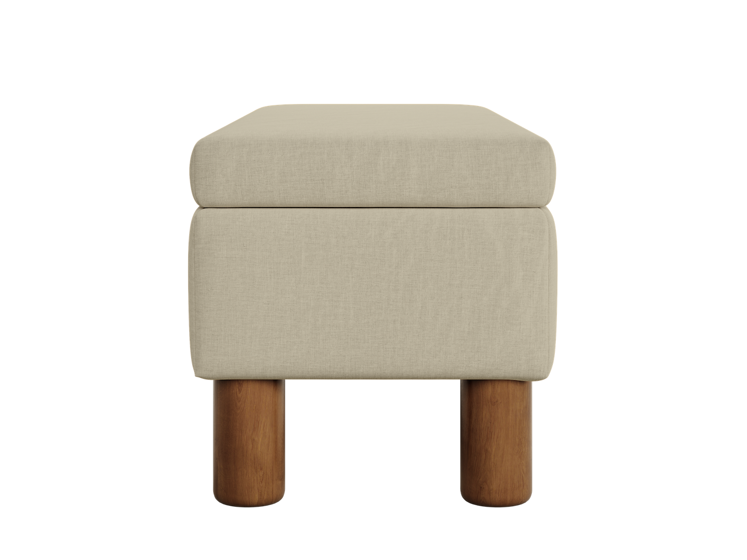 The Essential Storage Bench | Hemp Blend