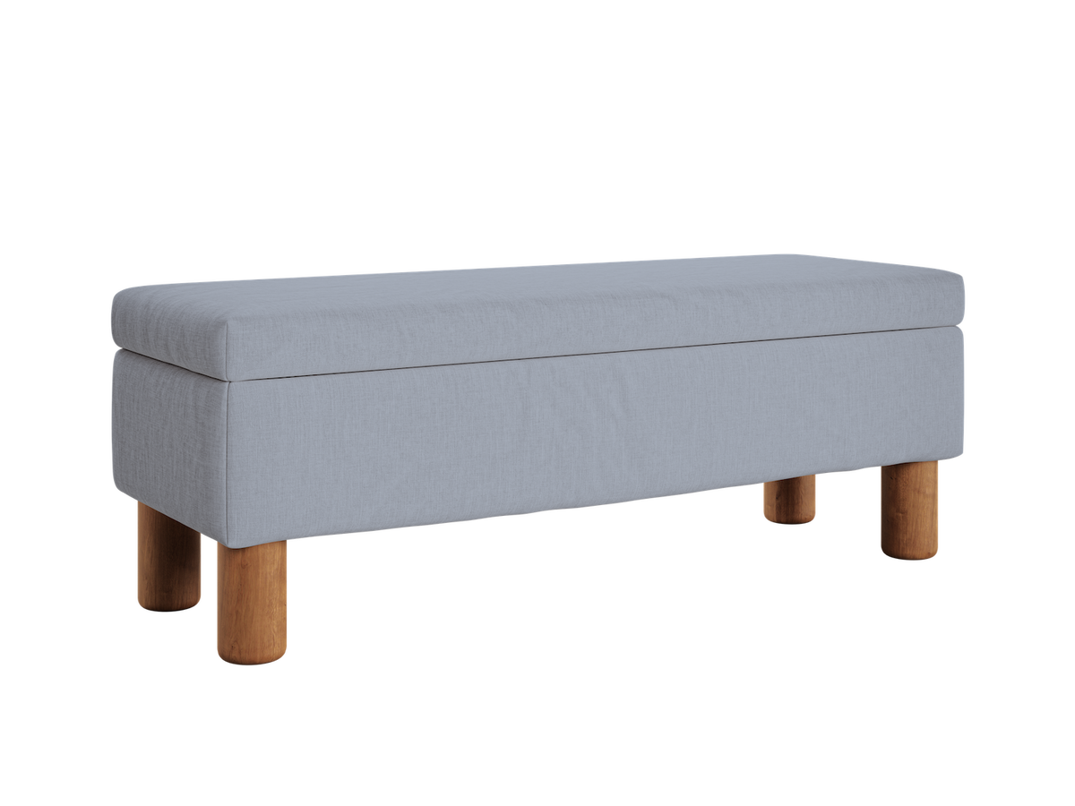 The Essential Storage Bench | Hemp Blend