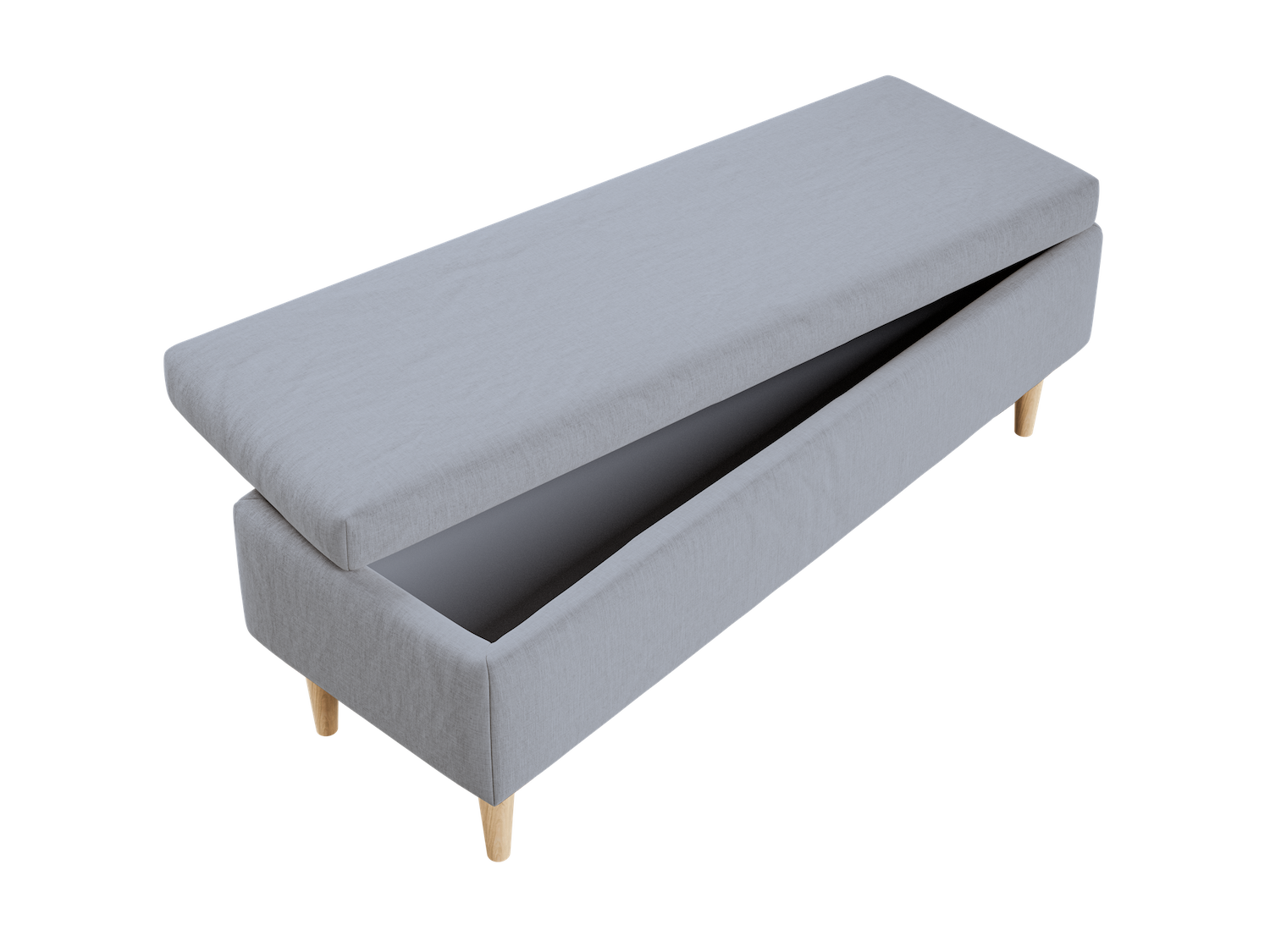The Essential Storage Bench | Hemp Blend