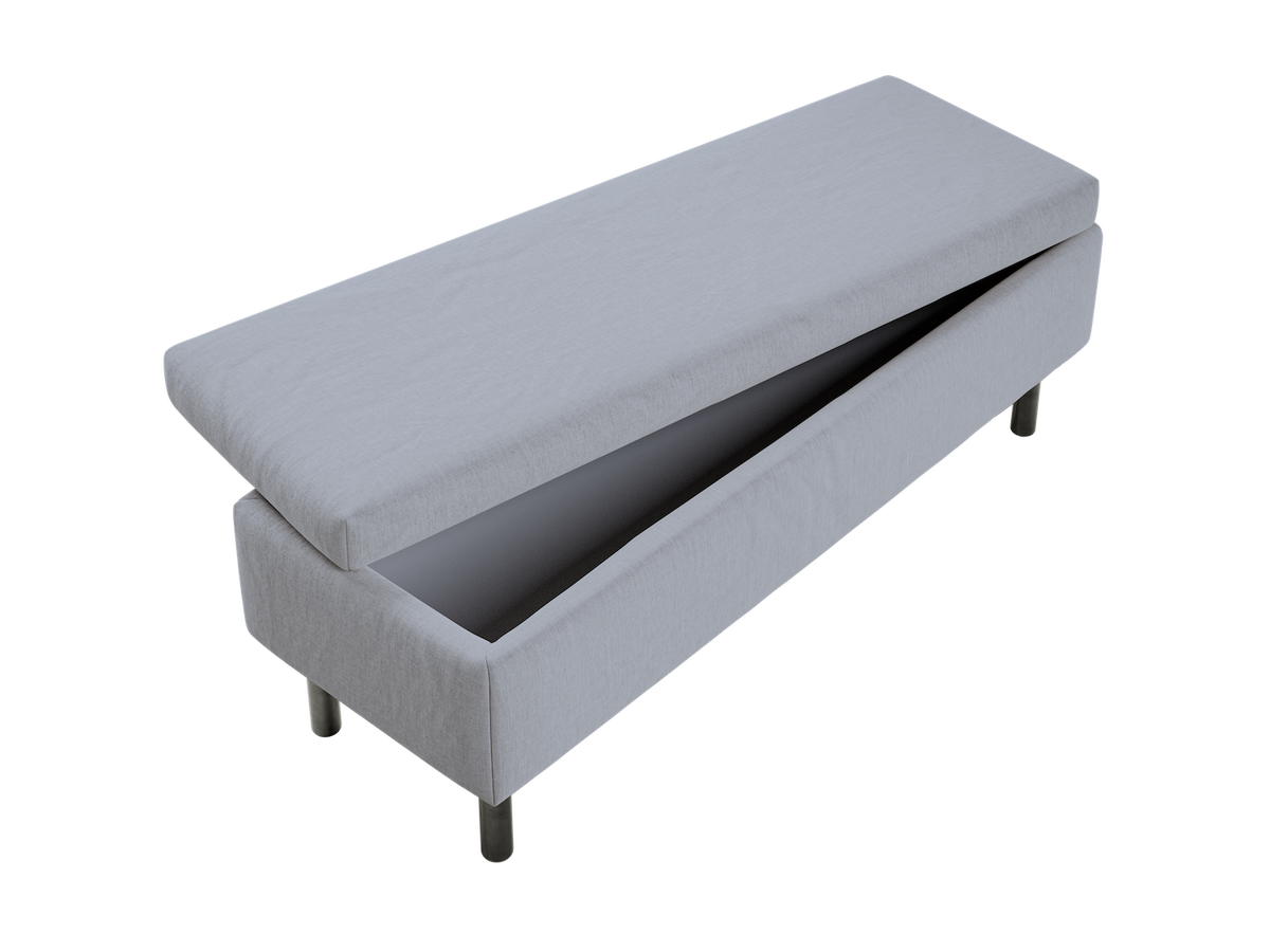 The Essential Storage Bench | Hemp Blend