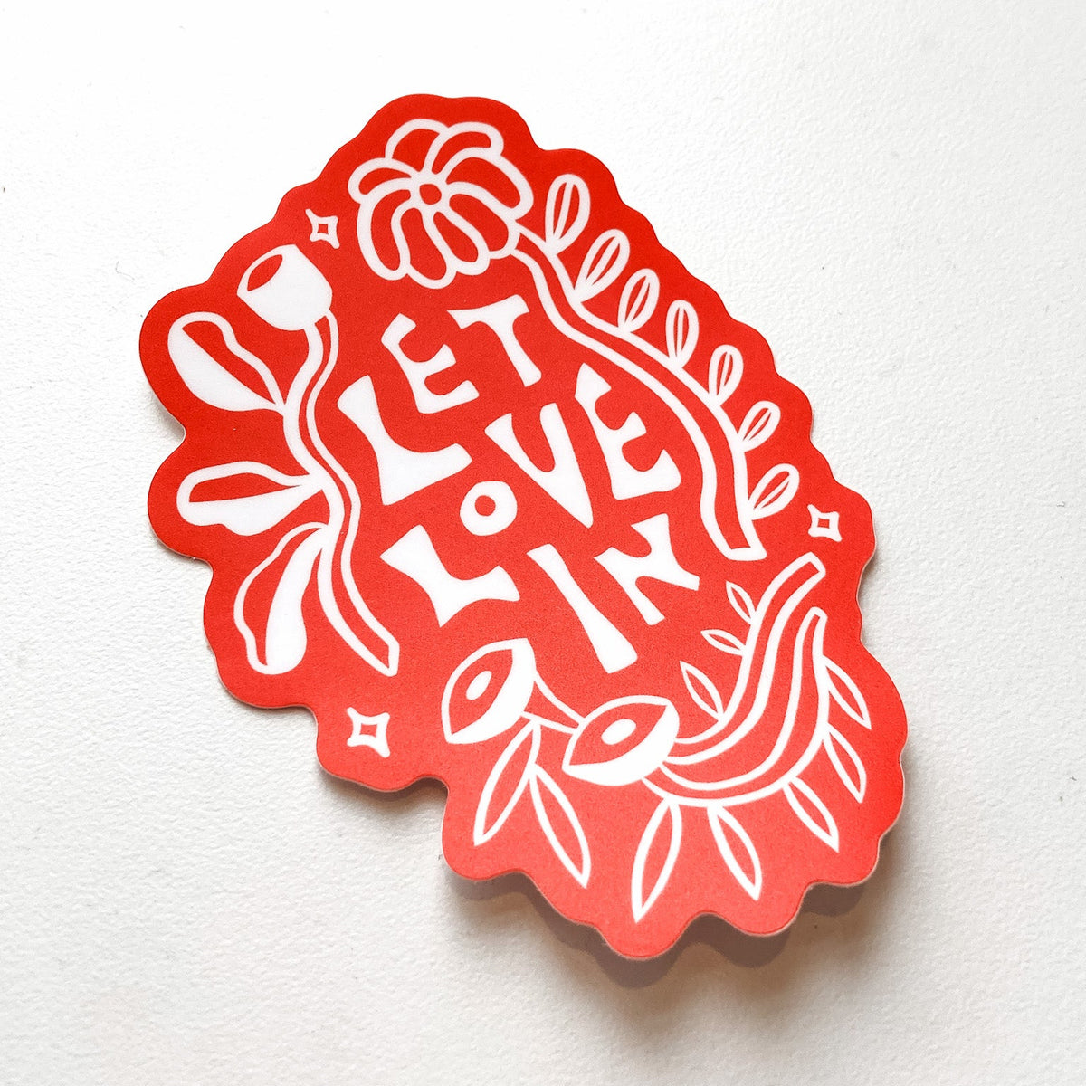 Let Love In | Sticker