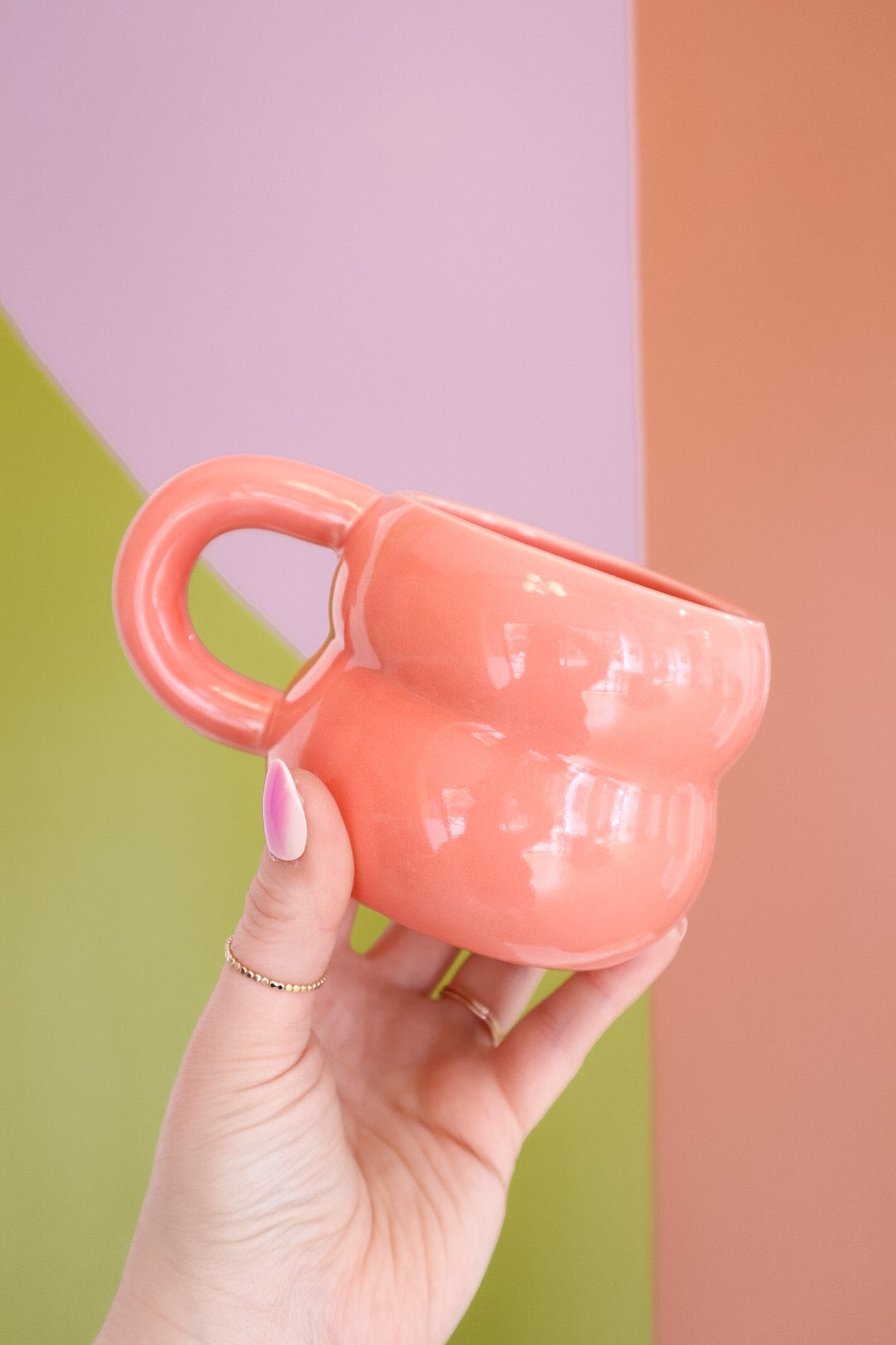 Coral Ripple Mug