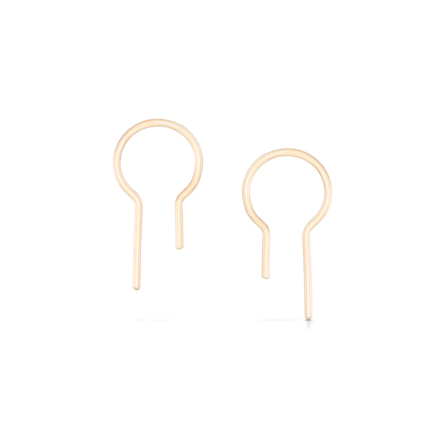 Tiny Latch Earrings