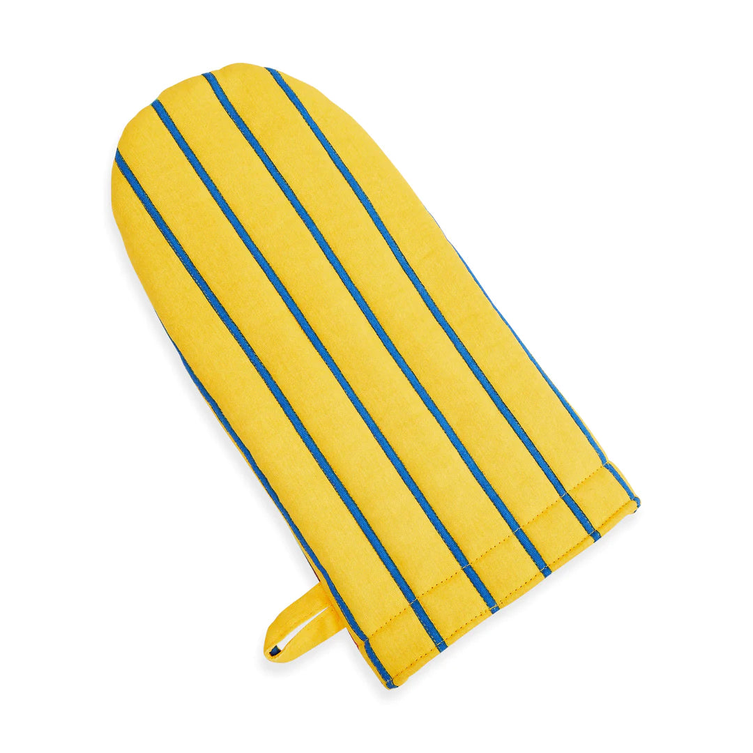 Striped Oven Mitts - Cobbler