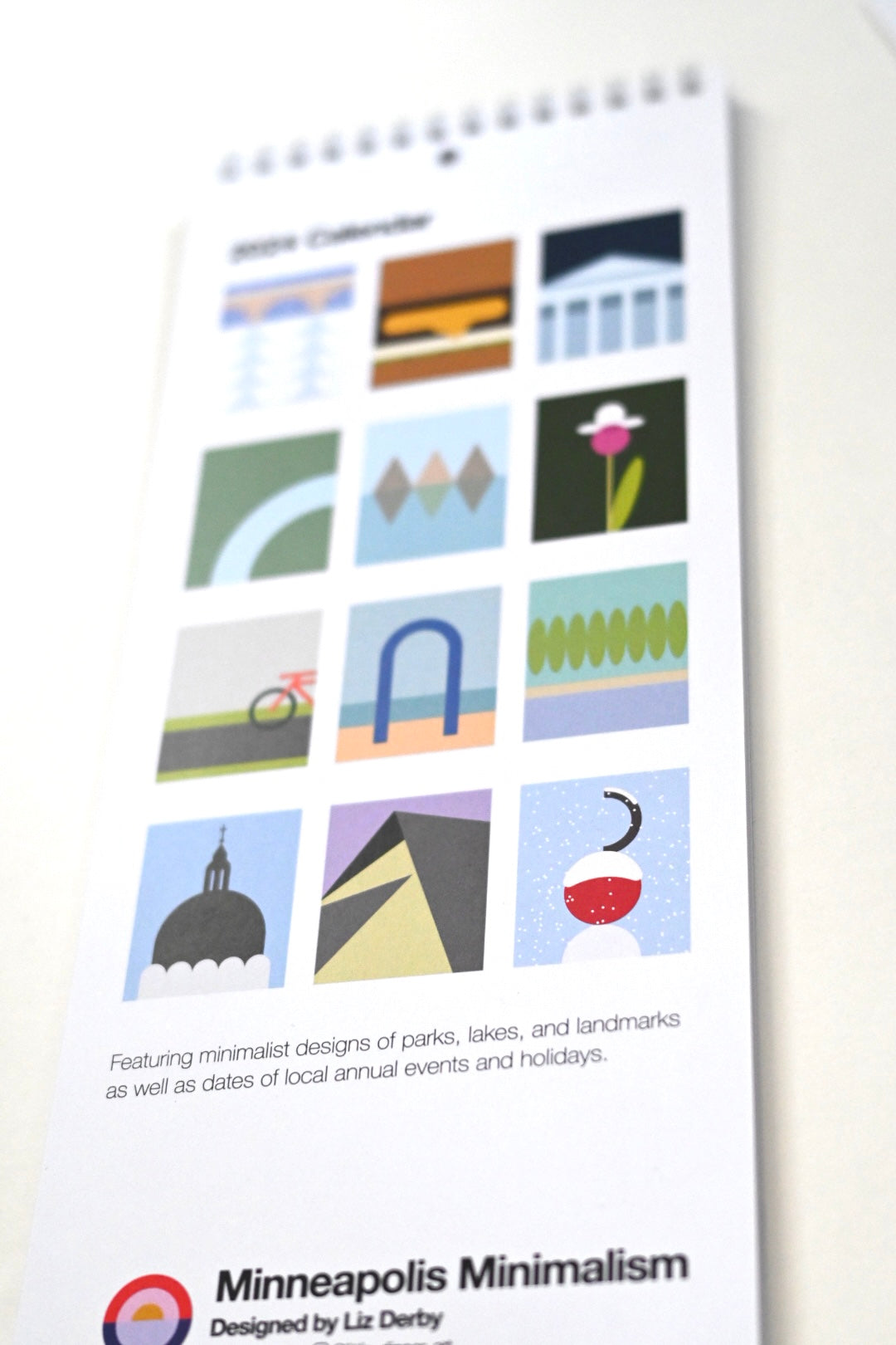 2024 Calendar Minneapolis Minimalism