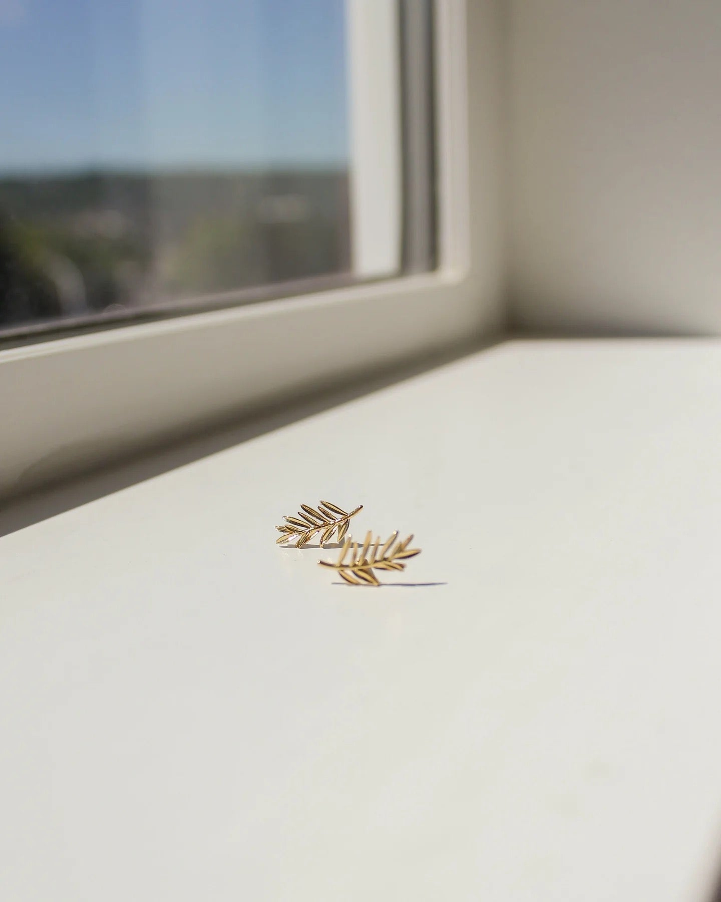 Olive Branch Earrings