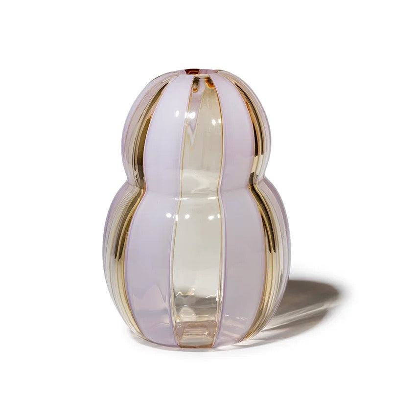 Sunshine Bubble Vase | Wheat and Lavender