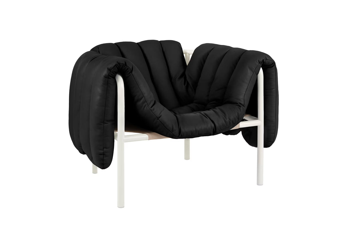 Puffy Lounge Chair | Cream Base