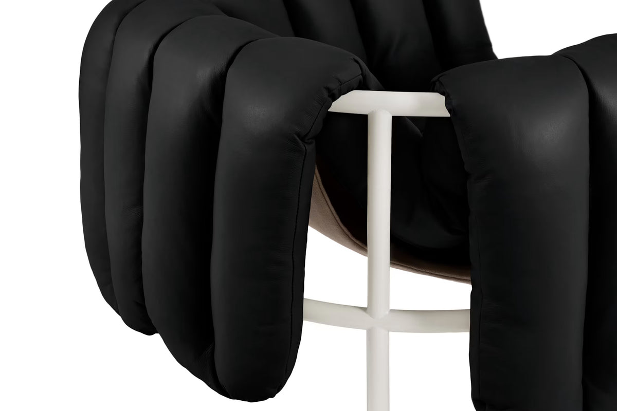 Puffy Lounge Chair | Cream Base