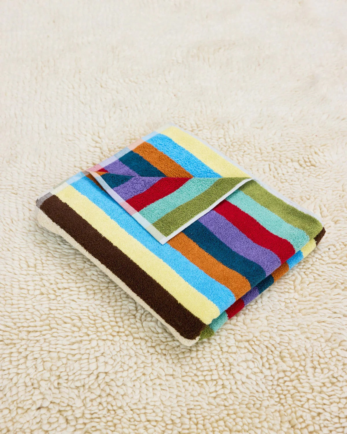 Hummingbird Stripe Towel | Set of Three