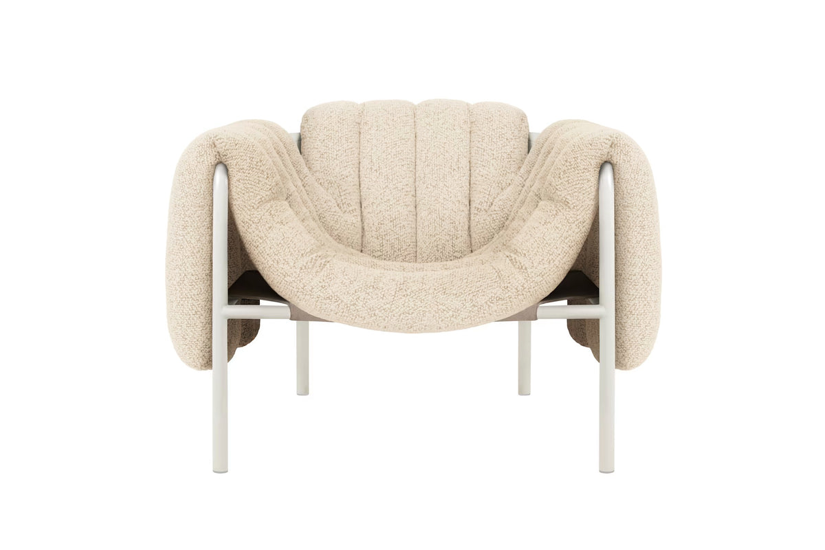 Puffy Lounge Chair | Cream Base