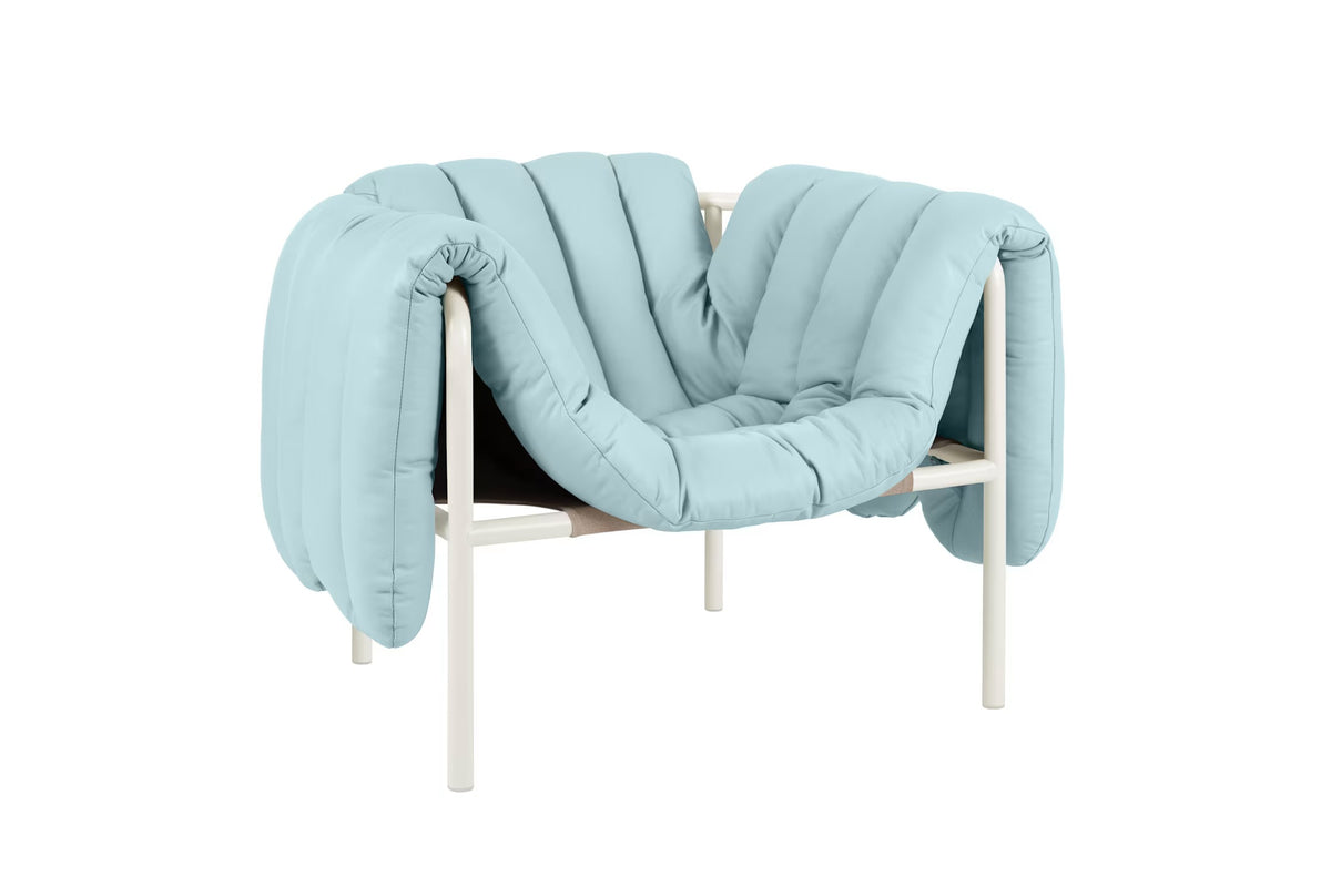 Puffy Lounge Chair | Cream Base