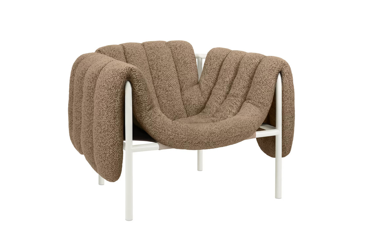 Puffy Lounge Chair | Cream Base
