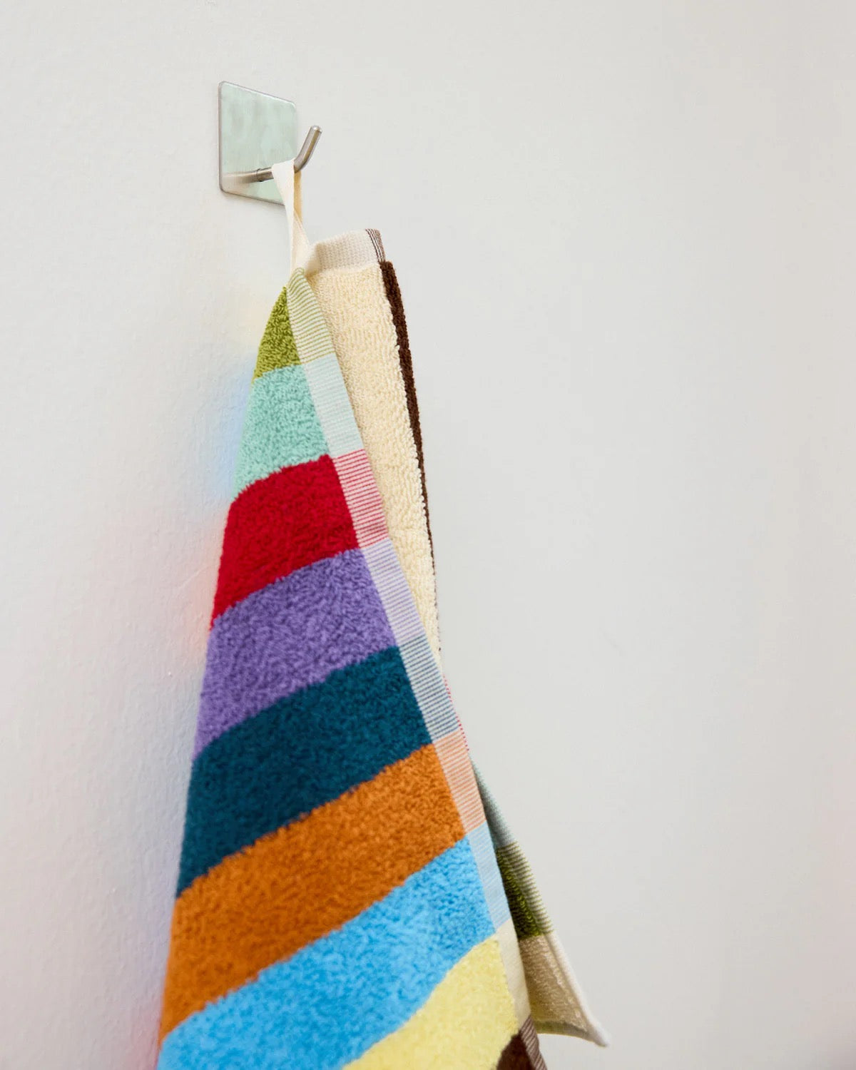 Hummingbird Stripe Hand Towel
