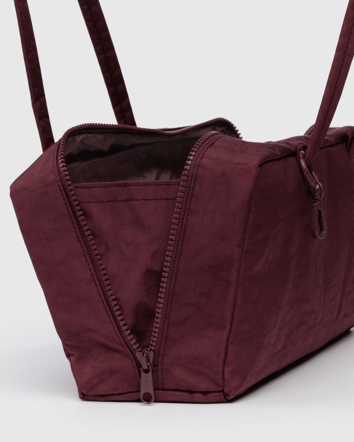 Nylon Bowler Bag | Mahogany