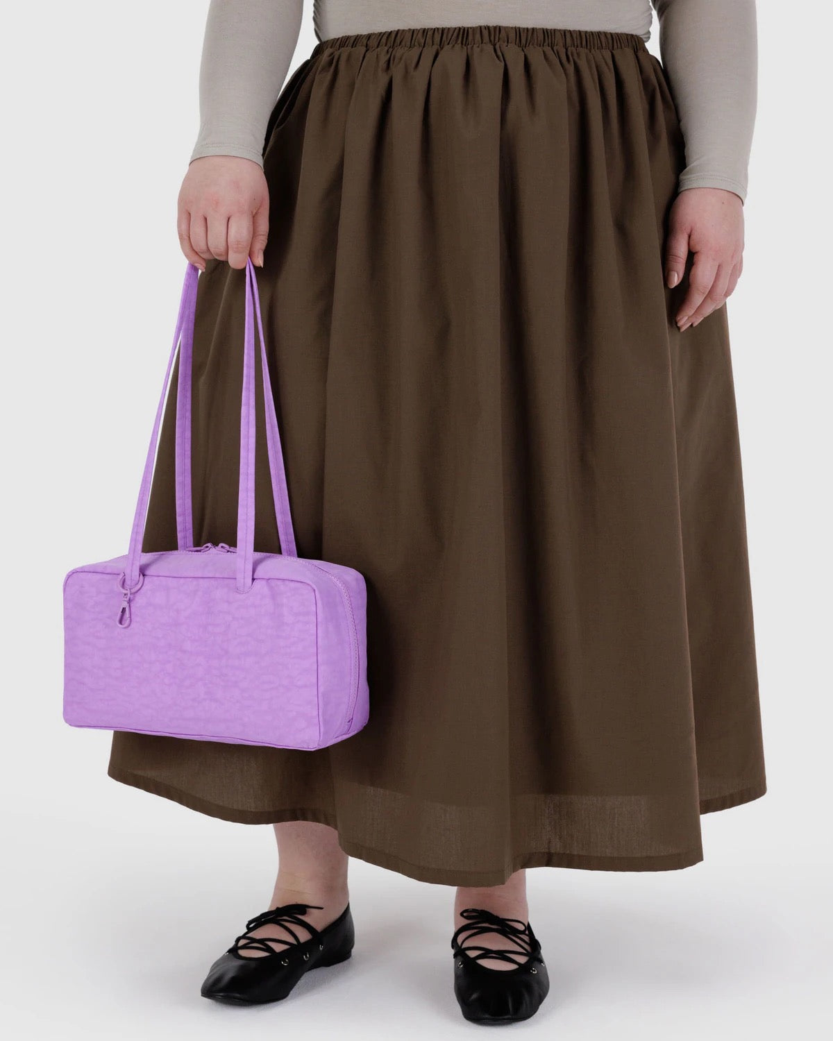 Nylon Bowler Bag | Rose