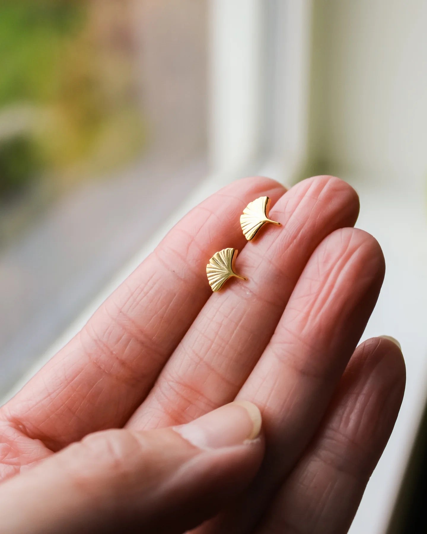 Ginkgo Earrings
