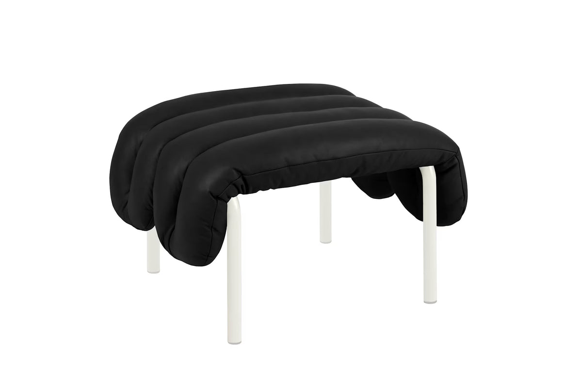 Puffy Ottoman | Cream Base