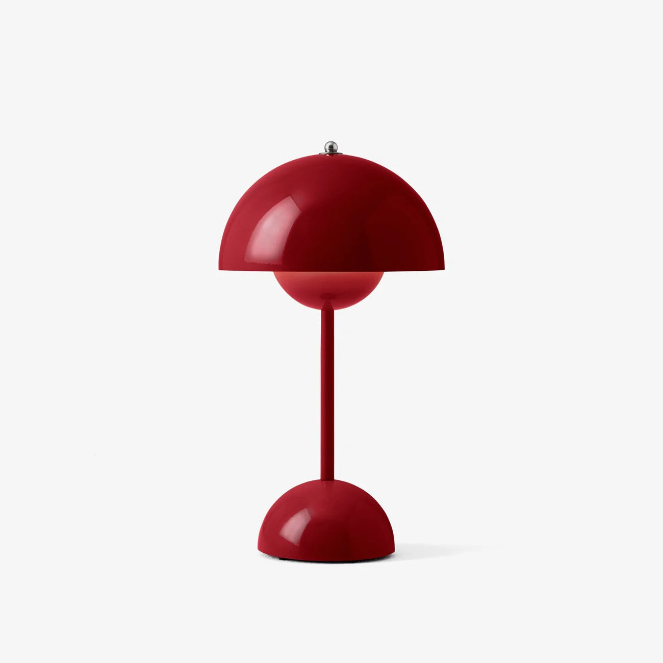 Flowerpot Portable Table Lamp VP9 - Vermillion Red