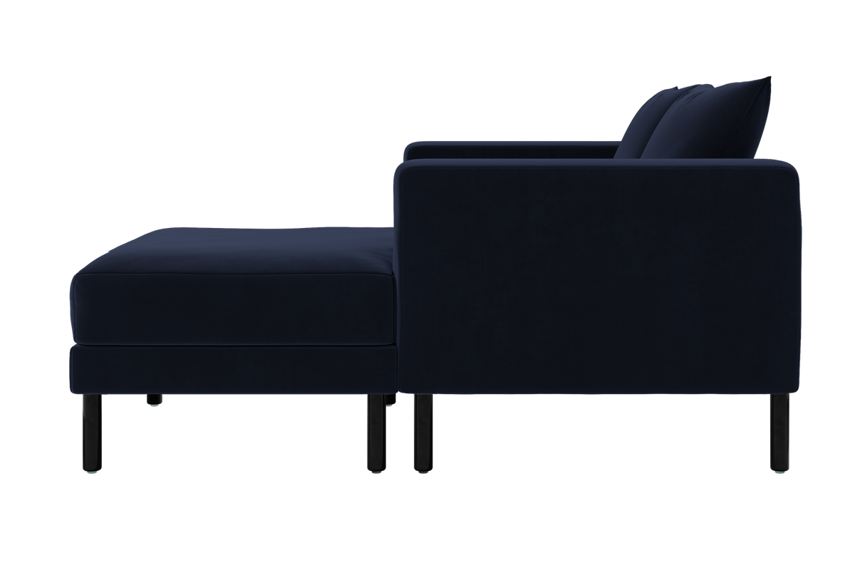 The Essential Loveseat Sectional | Recycled Velvet