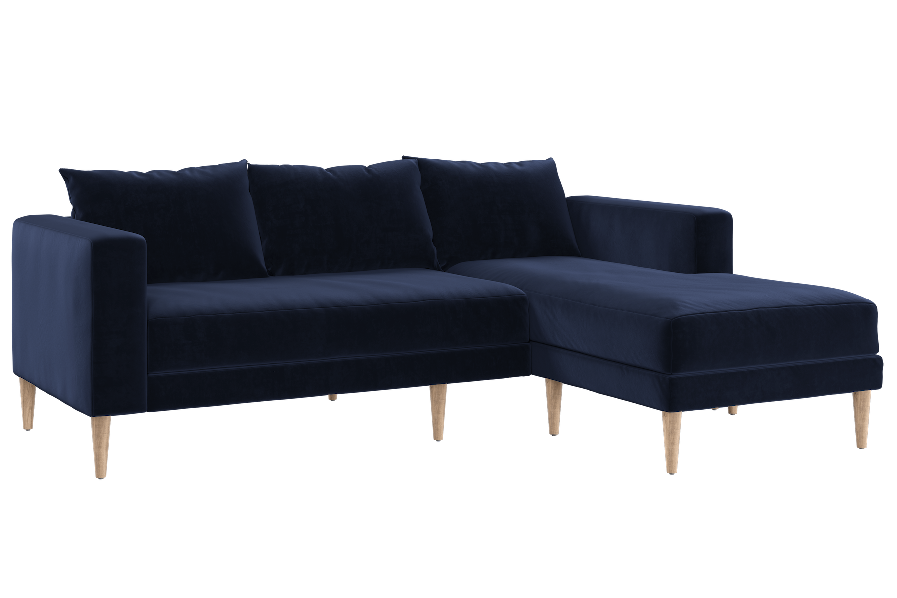 The Essential Sectional | Recycled Velvet