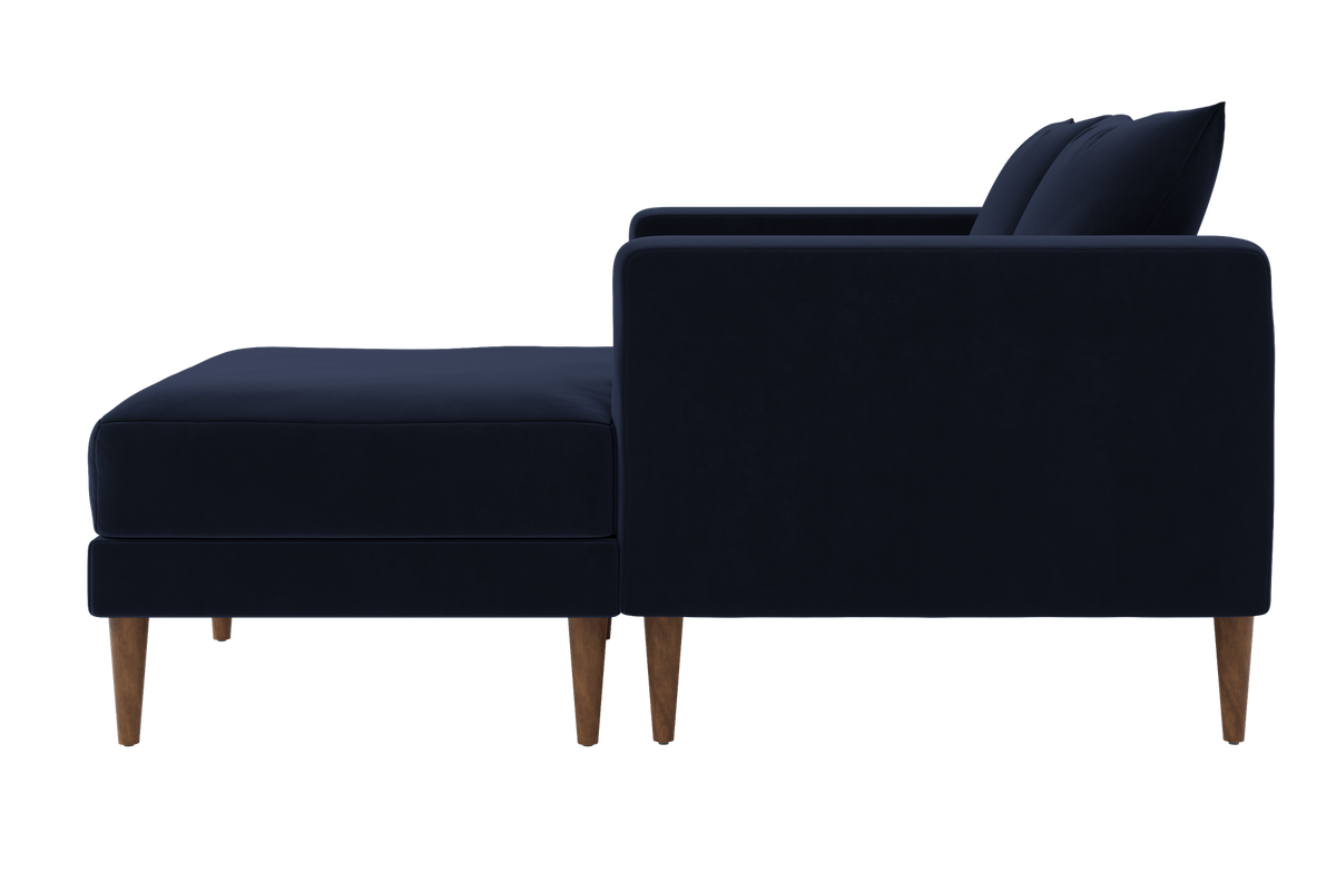 The Essential Loveseat Sectional | Recycled Velvet