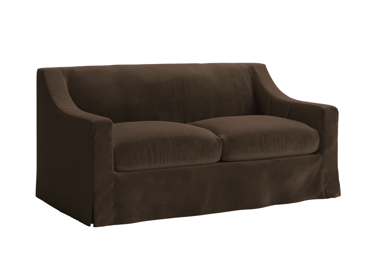 The Evergreen Loveseat | Recycled Velvet