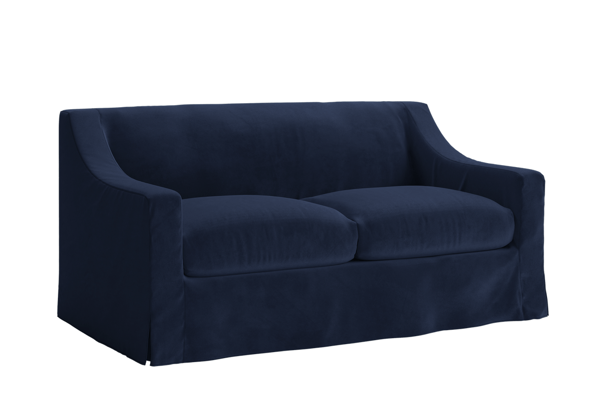 The Evergreen Loveseat | Recycled Velvet