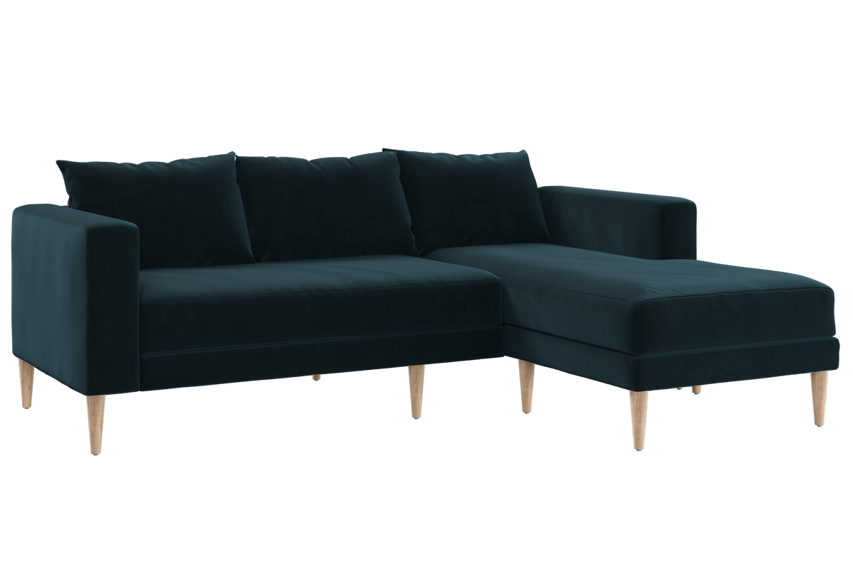 The Essential Sectional | Recycled Velvet