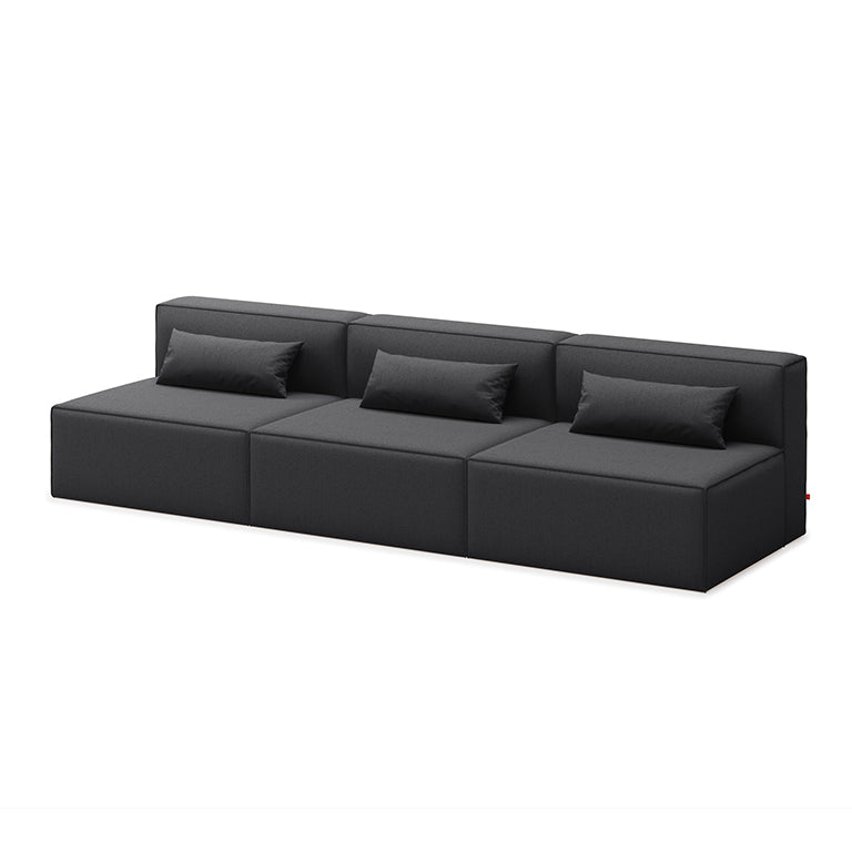 Mix Modular 3 Piece Armless Sofa