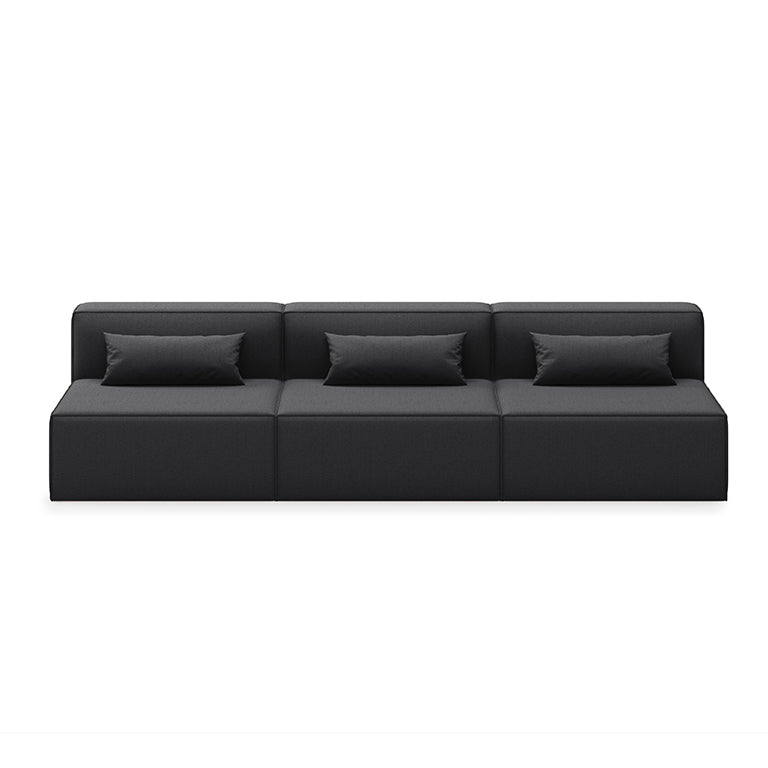 Mix Modular 3 Piece Armless Sofa