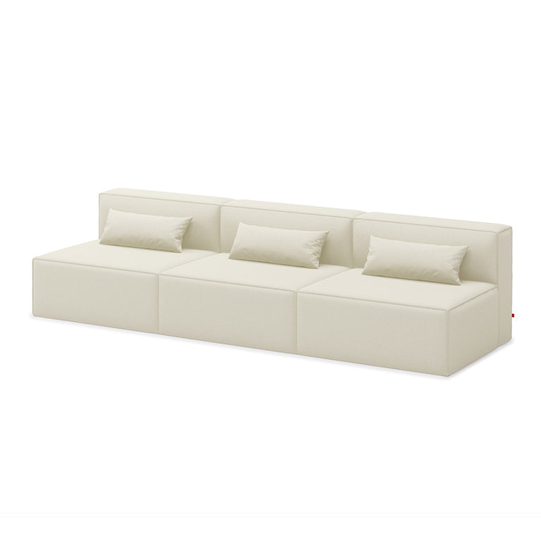 Mix Modular 3 Piece Armless Sofa
