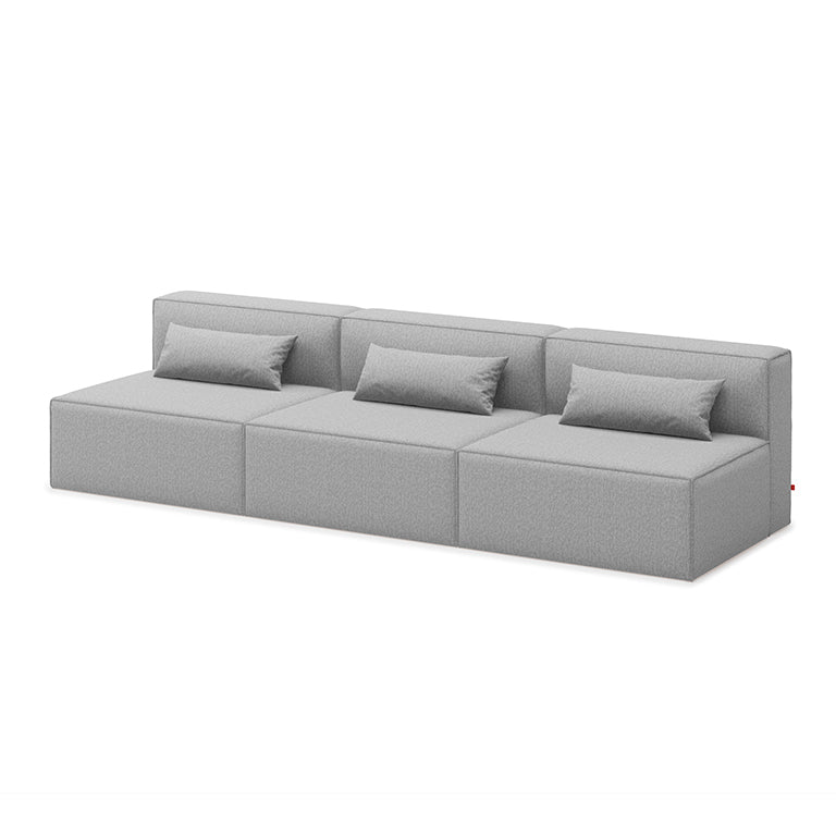 Mix Modular 3 Piece Armless Sofa