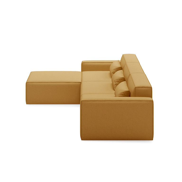 Mix Modular 4 Piece Sectional | Left Facing