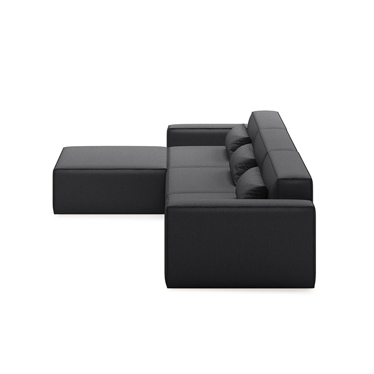 Mix Modular 4 Piece Sectional | Left Facing