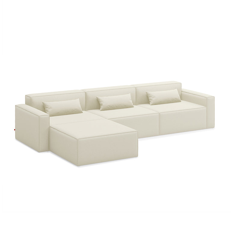 Mix Modular 4 Piece Sectional | Left Facing
